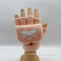 hot sale winter flip gloves for girls